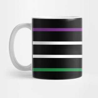 Suffragette Flag Colours UK Mug